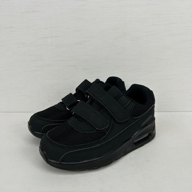 KIds gave air sneakers zwart (Verkrijgbaar van maat 24 t/m maat 29)