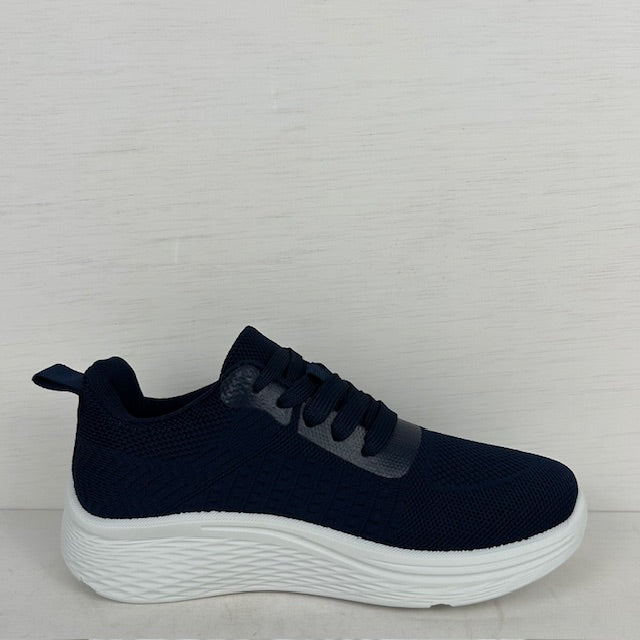 Sportieve sneakers met casual look blauw