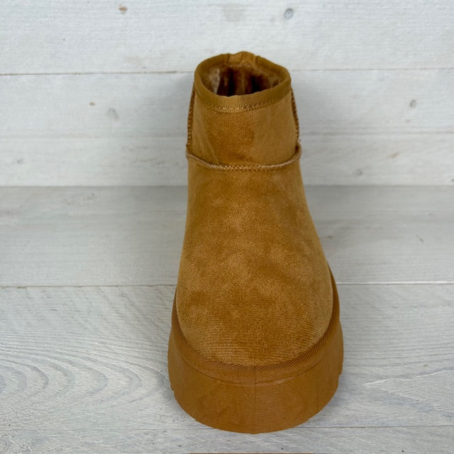 Uggies met leuk stiksel camel