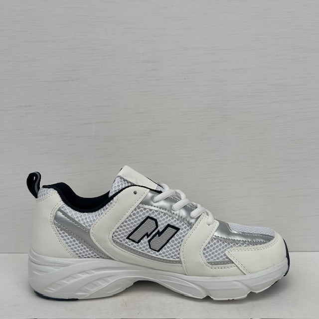 Sportieve sneakers met trendy design blauw (Verkrijgbaar van maat 36 t/m maat 45)