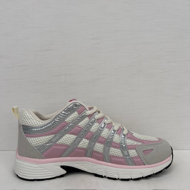 Leuke sneakers met sportieve look roze