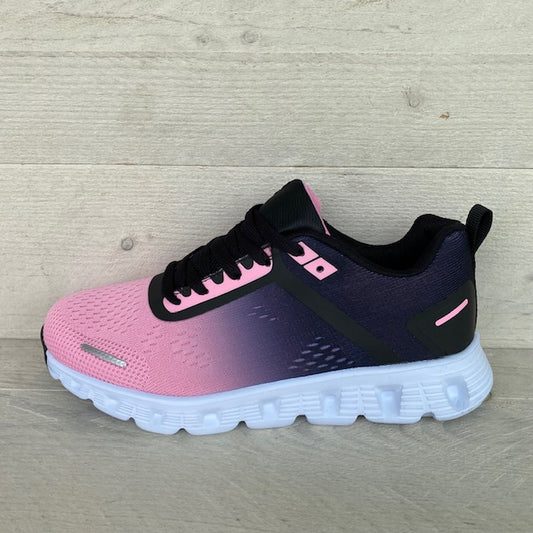 Gave nieuwe air sneakers pink black