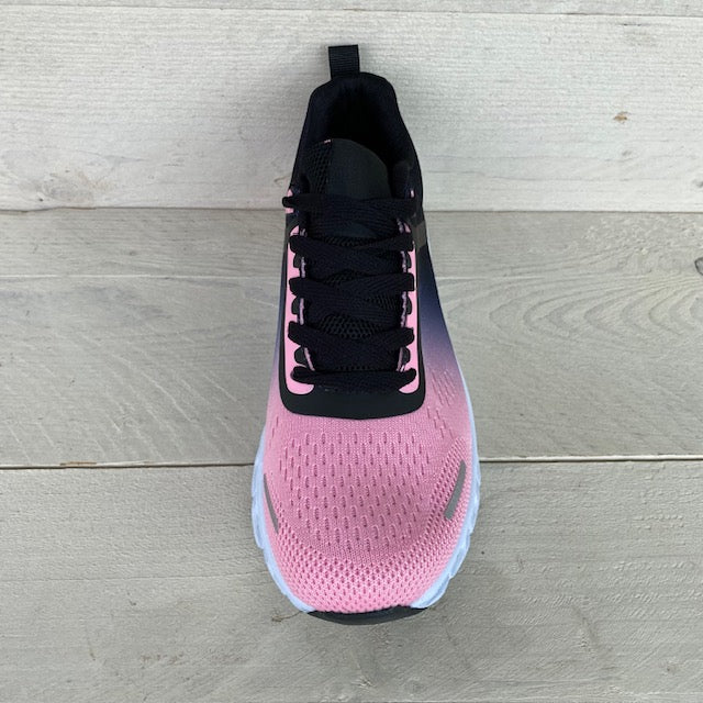 Gave nieuwe air sneakers pink black