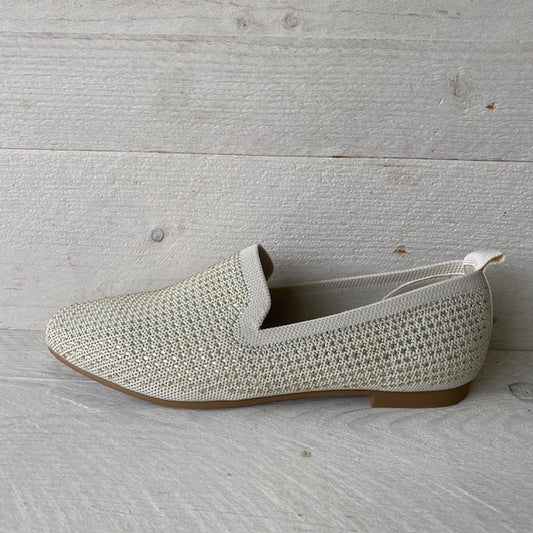 Gave loafers van La Strada 2021004 beige-stones