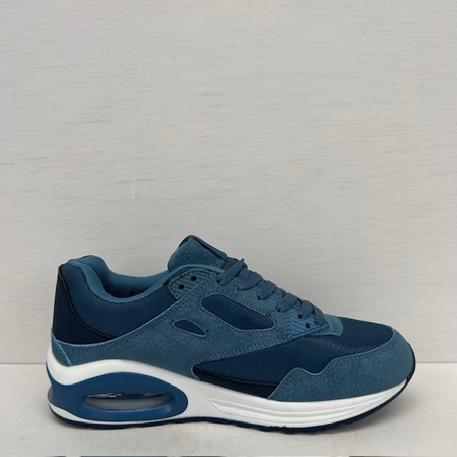 Leuke air sneakers donkerblauw