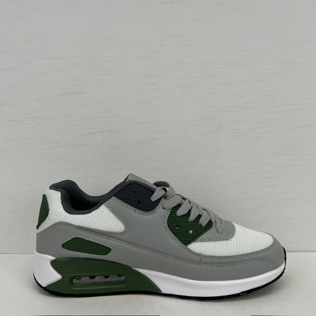 Air sneakers grijs groen (verkrijgbaar van maat 40 t/m maat 45)