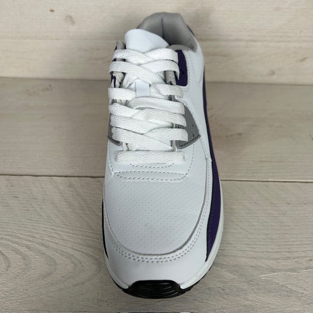 Air sneaker wit paars