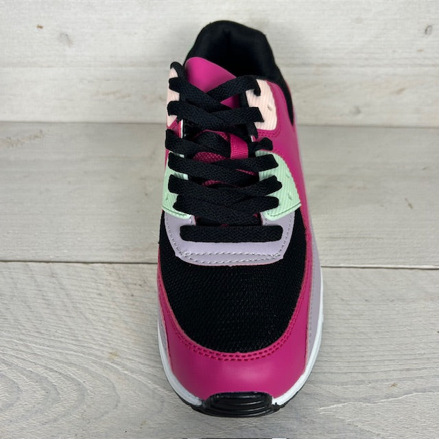 Gave nieuwe air sneakers fuchsia lila