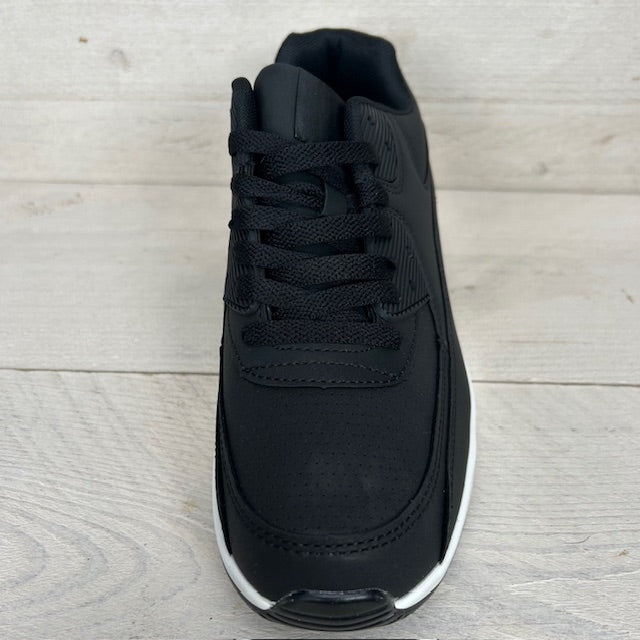 Gave air sneakers zwart wit (maat 36 t/m 45)