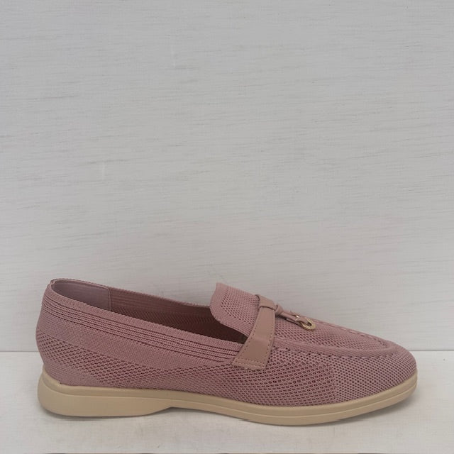 Instappers met leuk design roze