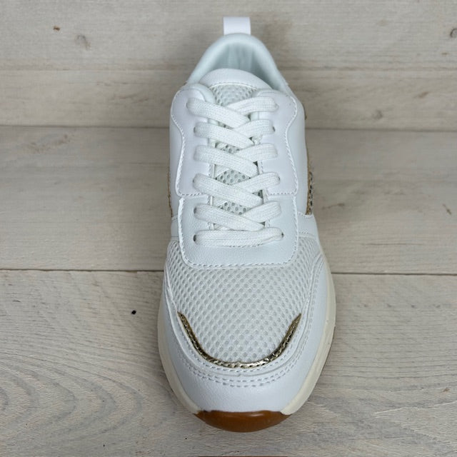 POSH by Poelman sneakers wit goud