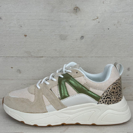 POSH by Poelman sneakers mint met combinatie