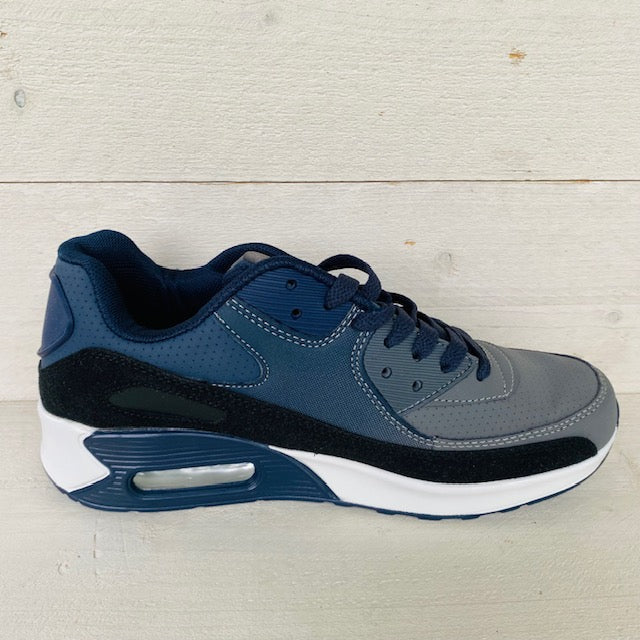 Air sneakers grijs blauw