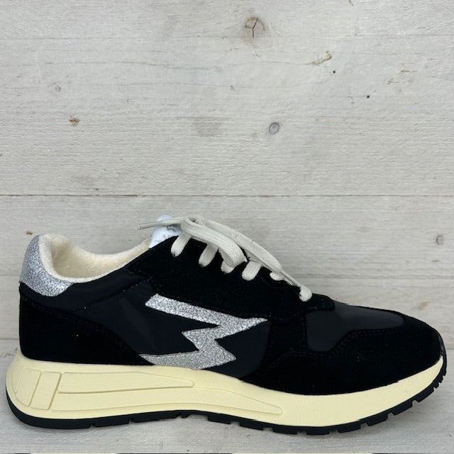 La Strada sneakers 2401863 black silver combi