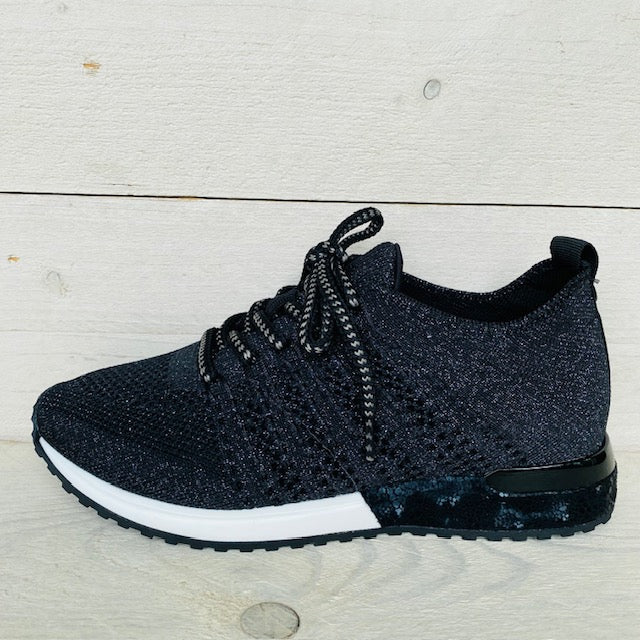 La Strada sneakers knitted 1832649 black silver –