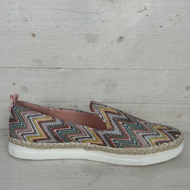 La Strada loafers 2410923 pink/ yellow multi fabric