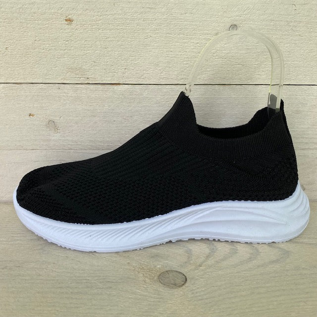 Instapsneakers zwart 8602 MAAT 38, 39 & 40