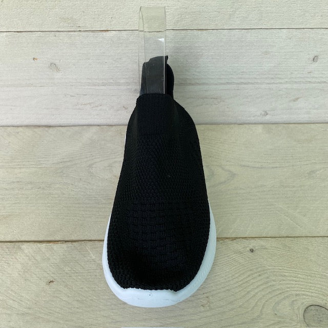 Instapsneakers zwart