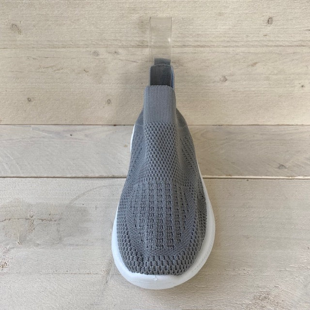 Instapsneakers grijs