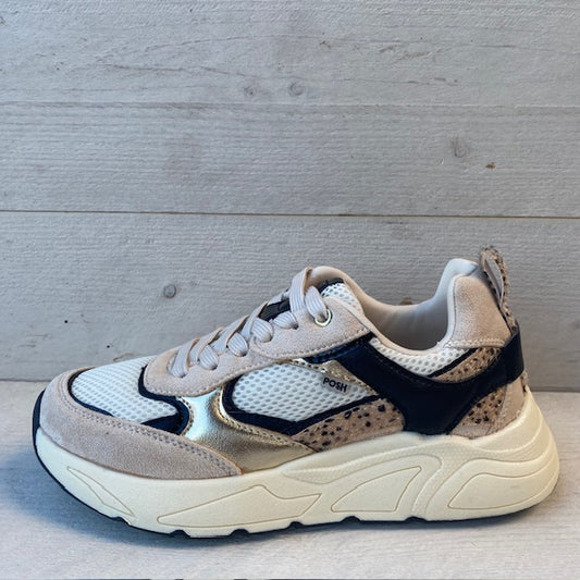 POSH by Poelman sneakers beige combi