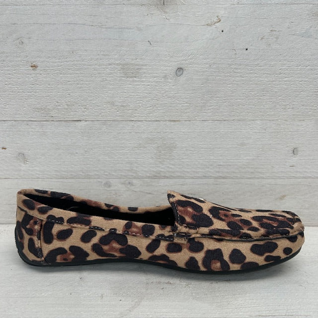 Leuke suèdine espadrilles panter