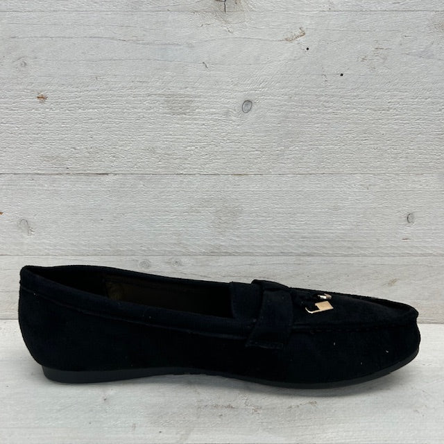 Fraai afgewerkte espadrilles zwart