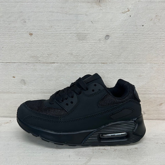 Kids leuke air sneakers zwart