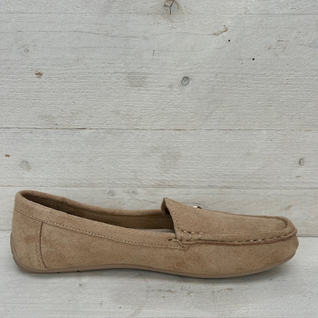 Leuke suèdine espadrilles khaki