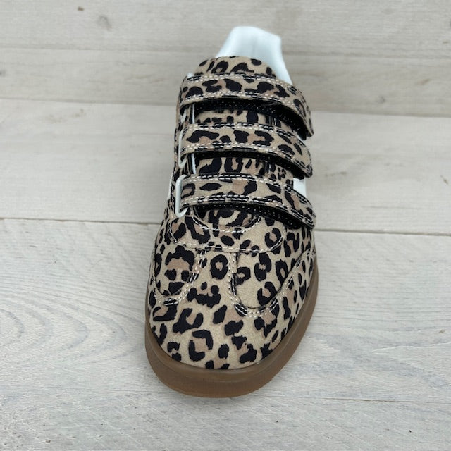POSH by Poelman sneakers white with animalprint