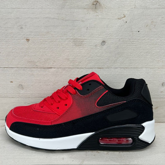 Gave air sneakers zwart rood