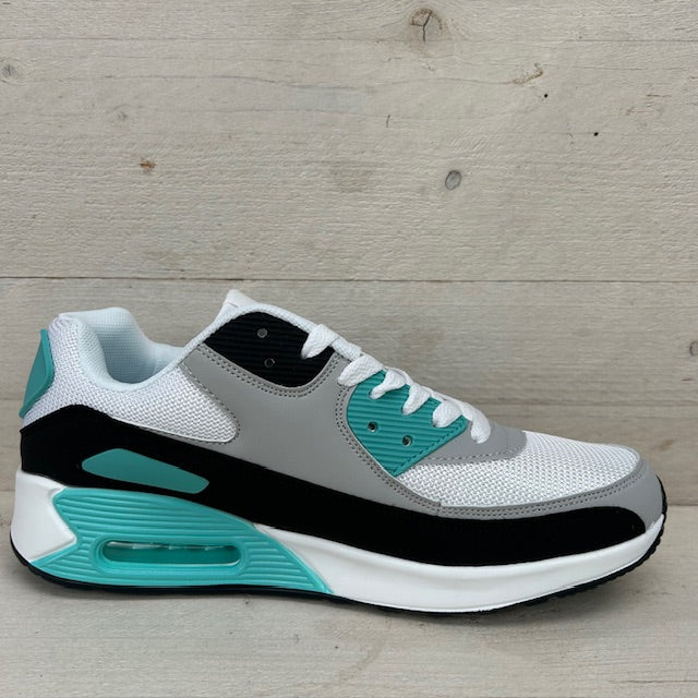 Air sneakers blauw grijs zwart (maat 36 t/m maat 45)