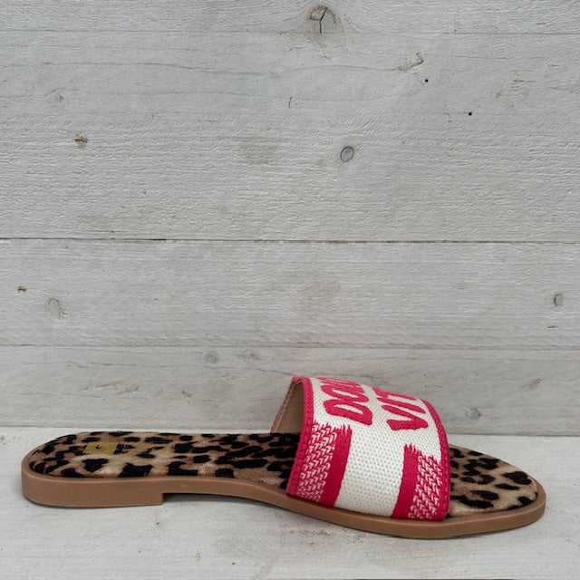 Dolce Vita slippers roze panter