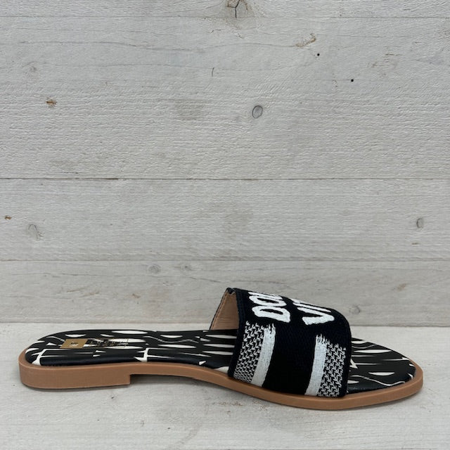 Dolce Vita slippers zwart