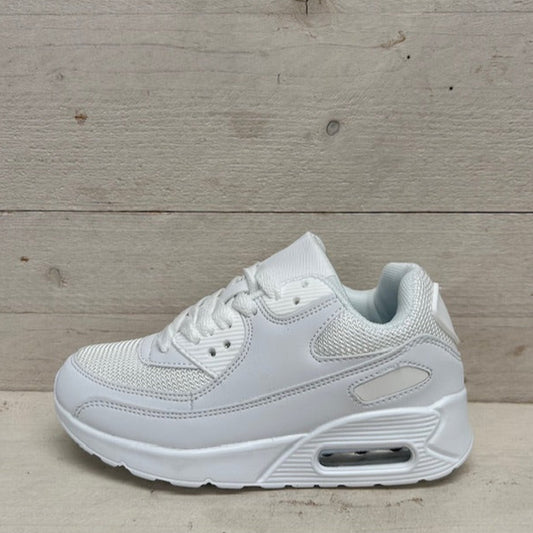 Kids leuke air sneakers wit