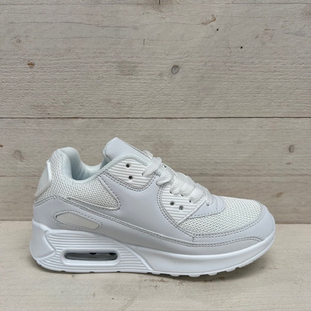 Kids leuke air sneakers wit