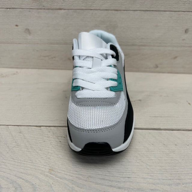 Kids gave air sneakers grijs blauw
