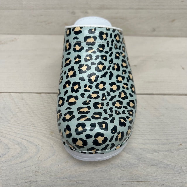 Medische klompen blauw panter