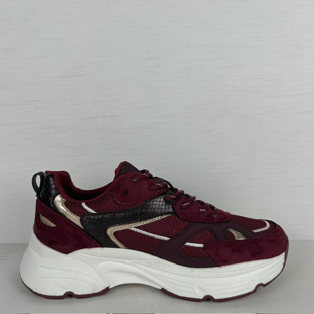 Posh by Poelman sneakers bordeaux with combination