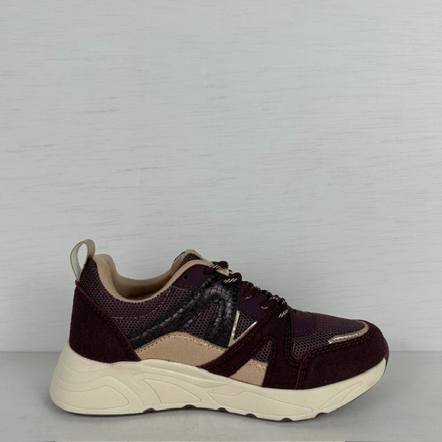 Posh by Poelman kids sneakers dark red (Verkrijgbaar van maat 30 t/m maat 37)