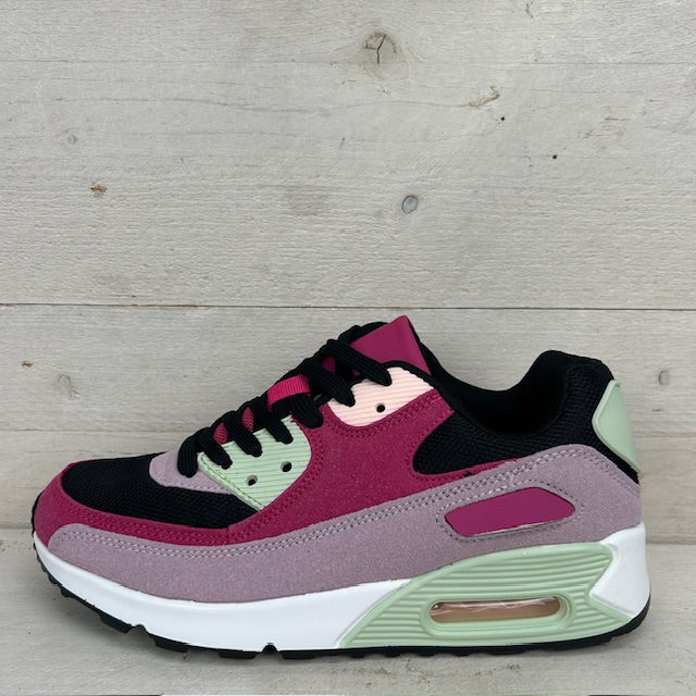 Gave air sneakers fuchsia lila