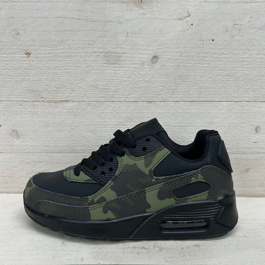 Kids gave air sneakers camouflage