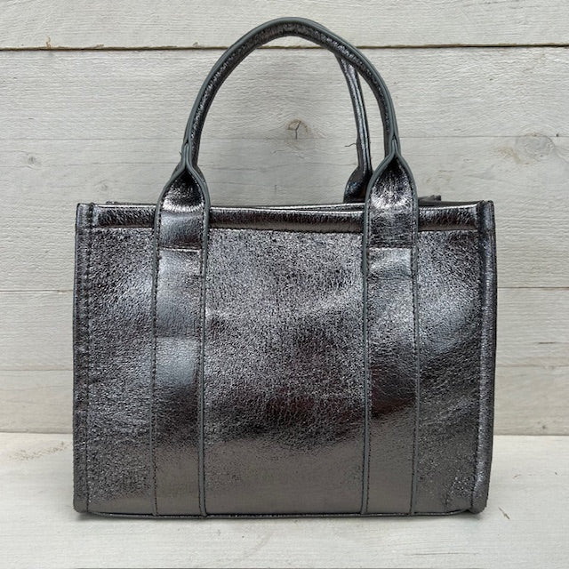 The tote bag klein metallic