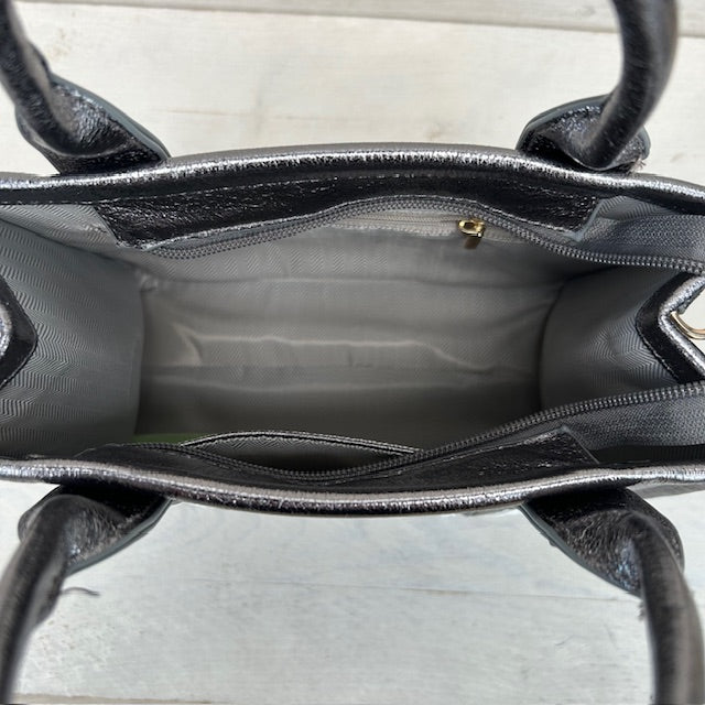 The tote bag klein metallic