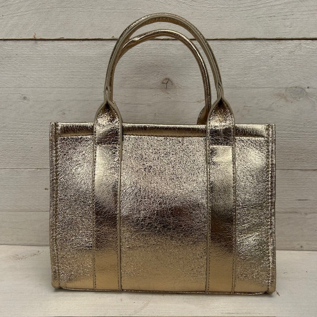 The tote bag klein goud