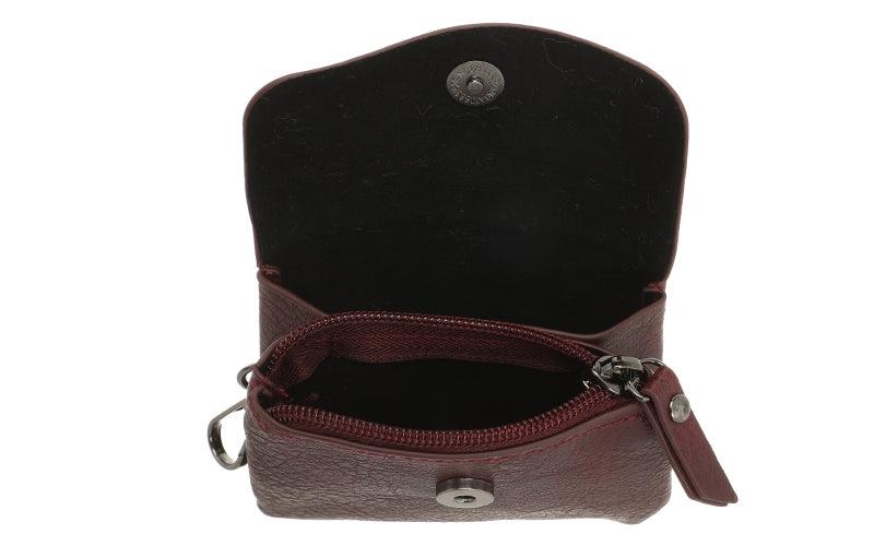 Burgundy portemonneetje Kyra