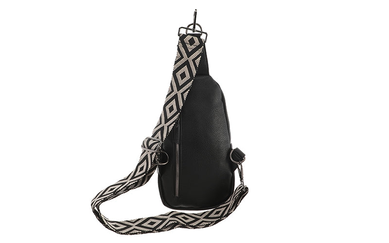Black crossbody / rugtasje Mattie