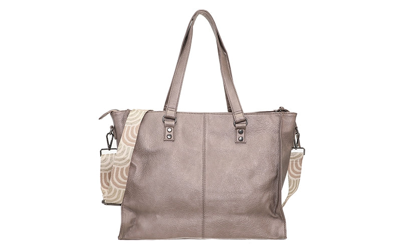 Brons shopper/schooltas Veghel