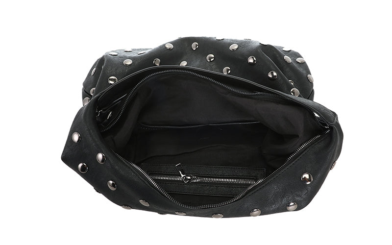 Black Veneto schoudertas