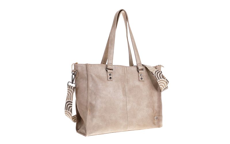 Champagne shopper/schooltas Veghel