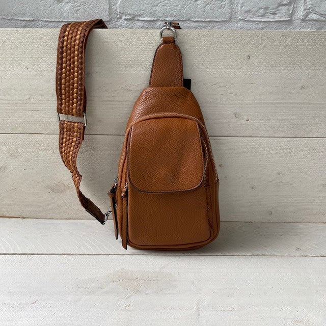 Crossbody / Rugtasje Camel